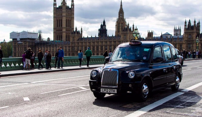 A Fleet Of Black London Cabs Is Heading To Amsterdam