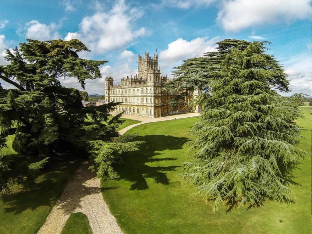 The spectacular Highclere Castle in Berkshire, one of the best castles near London 