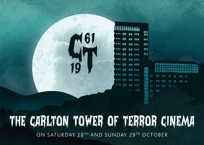 The Carlton Tower of Terror Event promotion material 