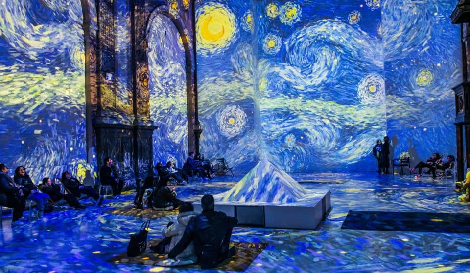 London’s Incredible Immersive Van Gogh Exhibit Will Soon Be Celebrating Its Second Birthday In July