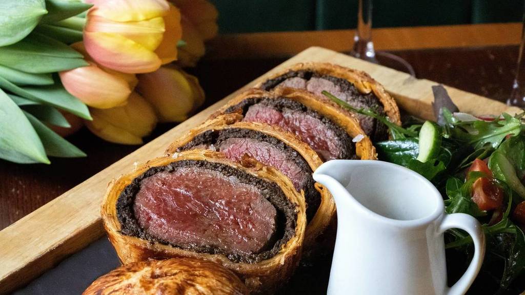 slices of beef wellington - one of the greatest dishes you can have in London