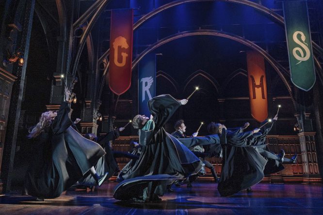 The Harry Potter and the Cursed Child theatre production in London, England