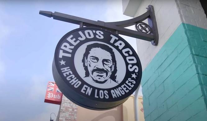 Trejo's Tacos sign 