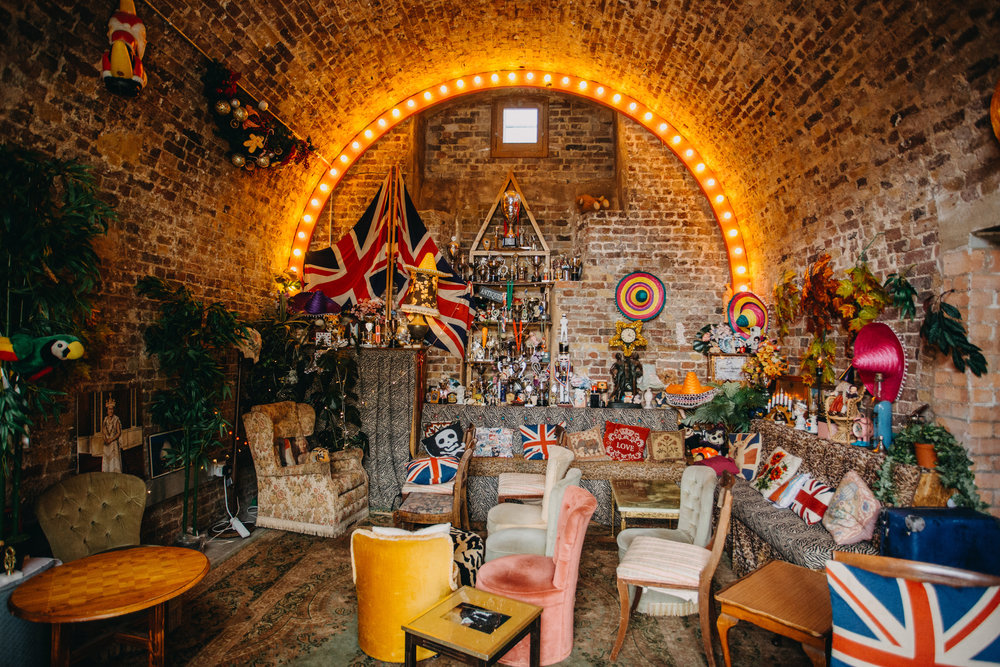 The kitschy and kooky interior of Little Nan's Bar in Deptford, one of the best quirky bars in London