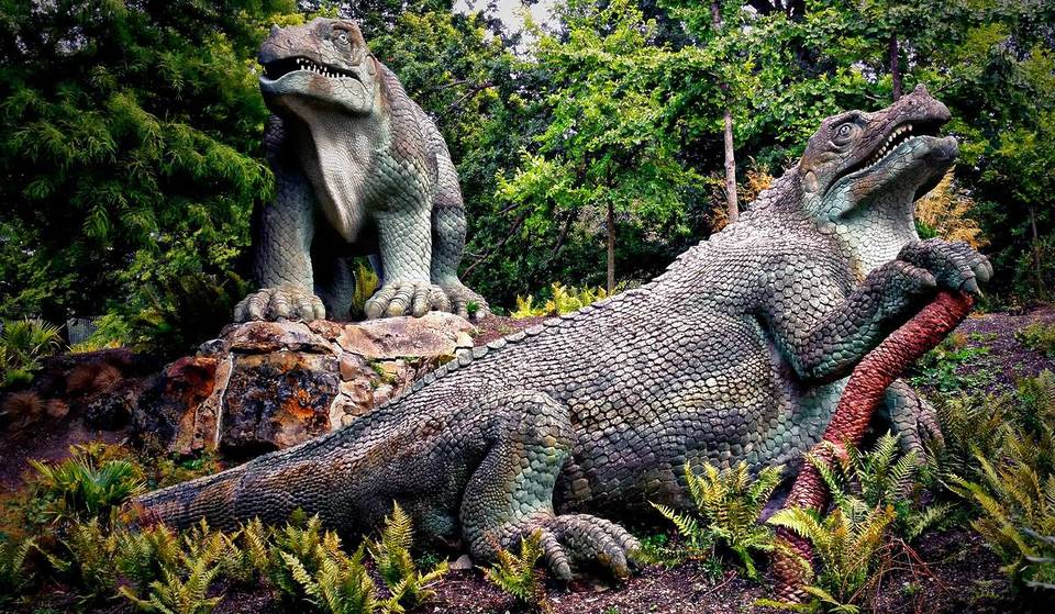 The Famous Crystal Palace Dinosaurs Have Been Turned Into Interactive 3D Models