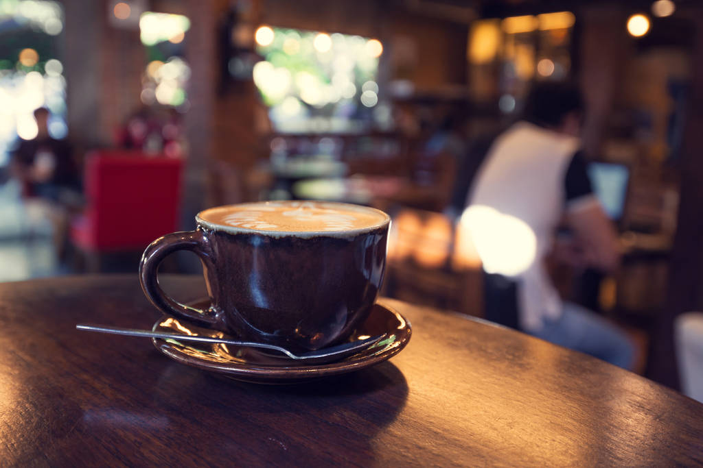 A piping hot cup of coffee served at one of the best coffee shops in London to recharge in