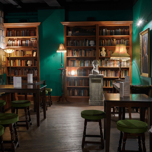 The interior decor of The Sherlock Experience in Central London 