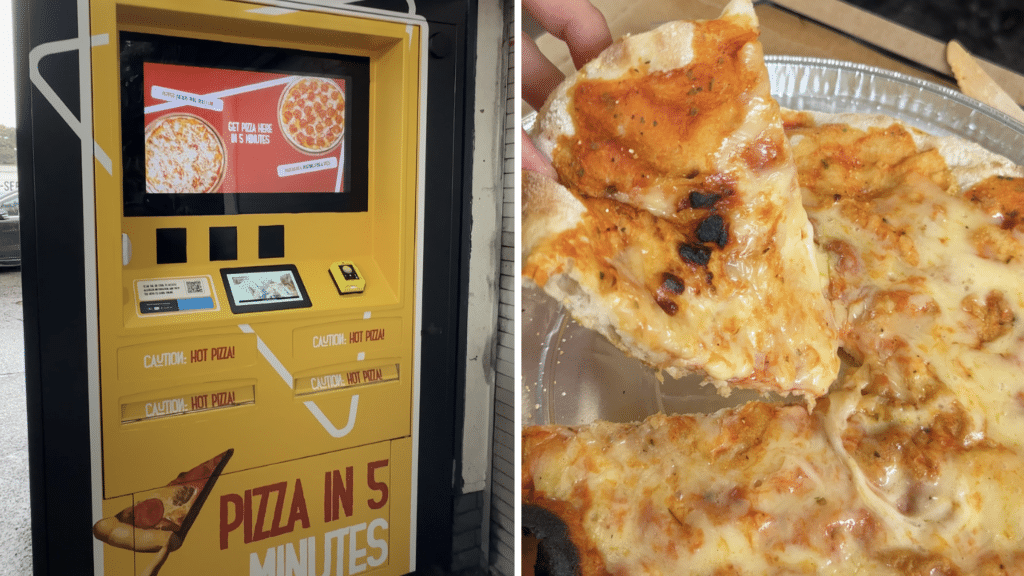 Pizza Revolution vending machines