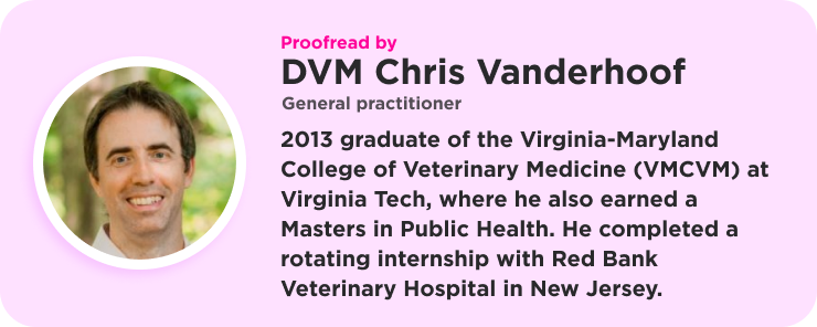 Proofread by DVM Chris Vanderhoof