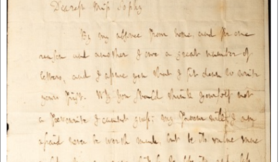 A Historic Letter Written By Samuel Johnson Sells At Auction For £38,460