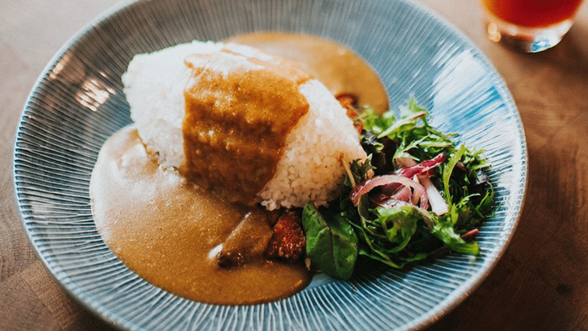 A delicious katsu curry served at Wagamama in Covent Garden